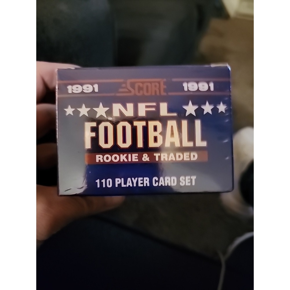 1991 Score NFL Football Rookie & Traded Factory Sealed Set (110‎ Card)